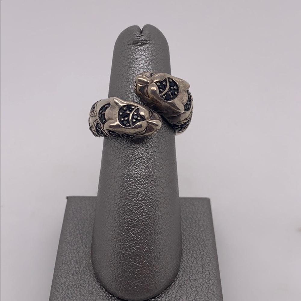 John Hardy double tiger ring